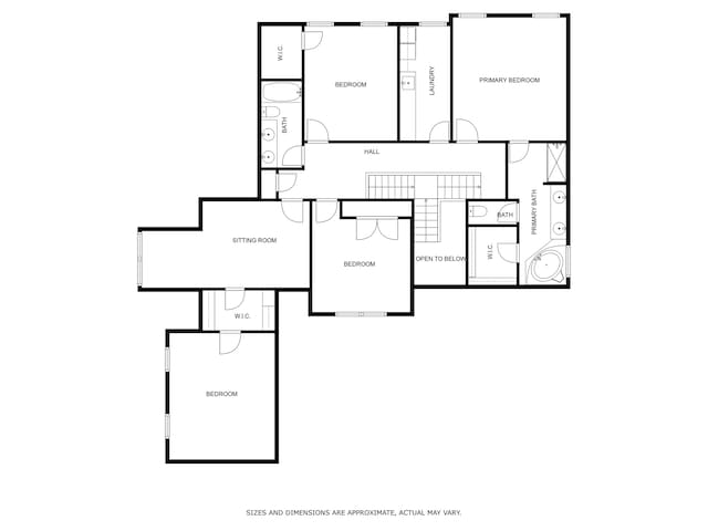 7929 W Bristol Way, New Palestine, IN 46163 - view of floor plan / room layout