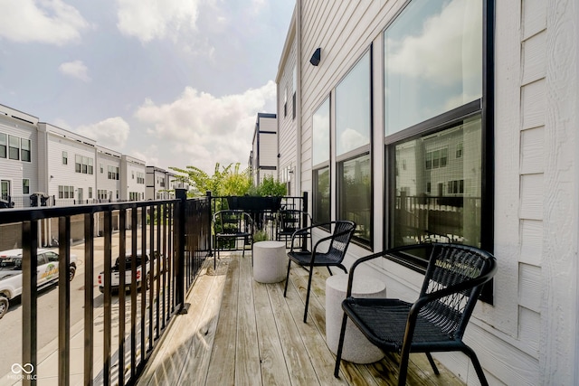 9732 Junction, Fishers, IN 46037 - view of balcony