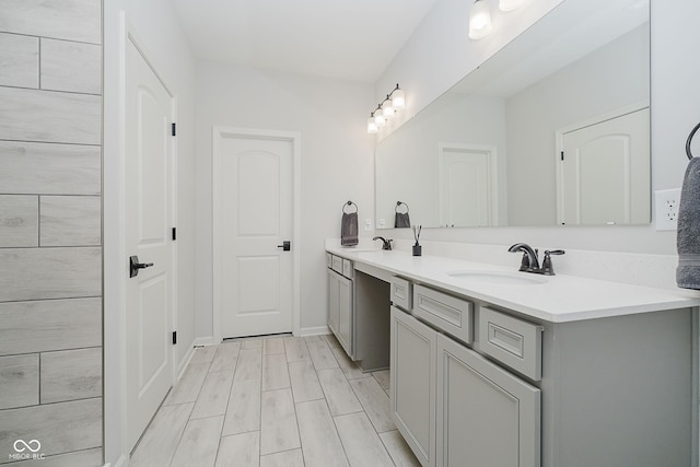 9732 Junction, Fishers, IN 46037 - full bath with double vanity and baseboards