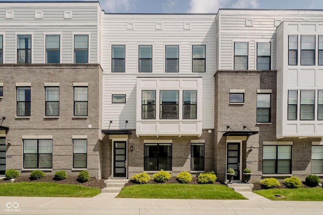 9732 Junction, Fishers, IN 46037 - contemporary home featuring brick siding