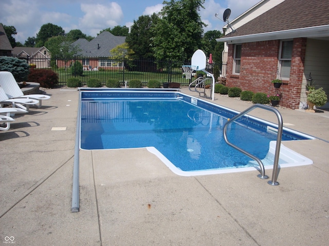 7839 Jessica Ct, Avon, IN 46123 - view of swimming pool with a patio area