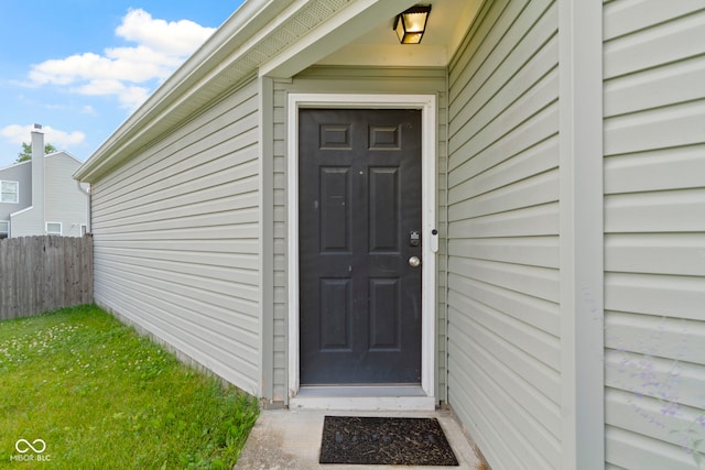 11426 High Grass Dr, Indianapolis, IN 46235 - entrance to property