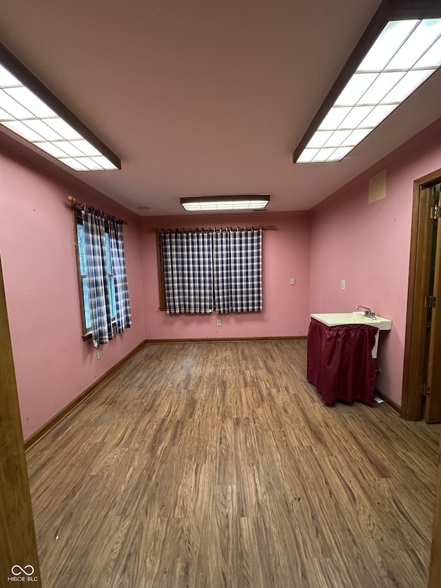 2765 S 1200 E, Zionsville, IN 46077 - spare room with wood finished floors and baseboards