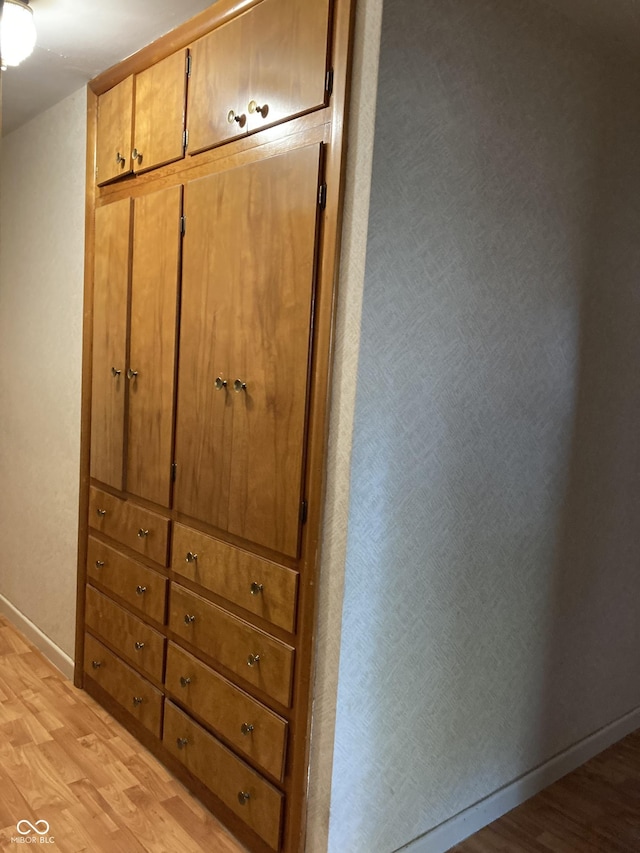 1016 N Mitchner Ave, Indianapolis, IN 46219 - detailed view of wood finished floors and baseboards