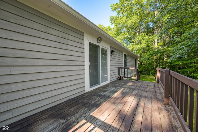 173 W Lakeview Dr, Nineveh, IN 46164 - view of deck