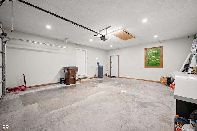 173 W Lakeview Dr, Nineveh, IN 46164 - garage featuring recessed lighting and a garage door opener