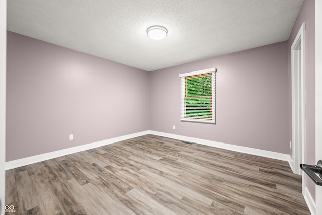 173 W Lakeview Dr, Nineveh, IN 46164 - spare room with wood finished floors and a textured ceiling