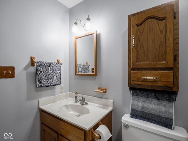 479 Raintree Dr, Danville, IN 46122 - half bathroom with toilet and vanity