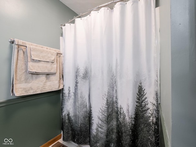 479 Raintree Dr, Danville, IN 46122 - full bath with a shower with curtain