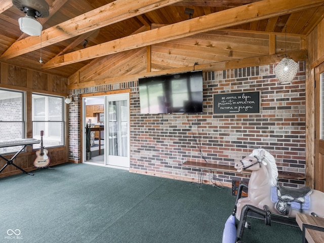 479 Raintree Dr, Danville, IN 46122 - view of unfurnished sunroom