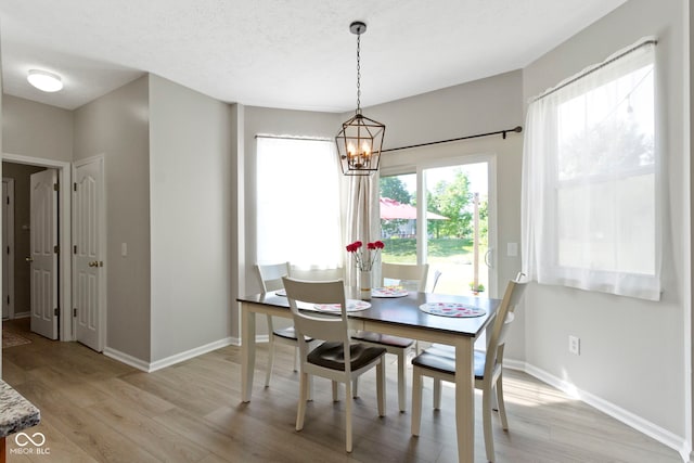 441 Viburnum Run, Westfield, IN 46074 - dining area featuring a chandelier and light wood-style flooring
