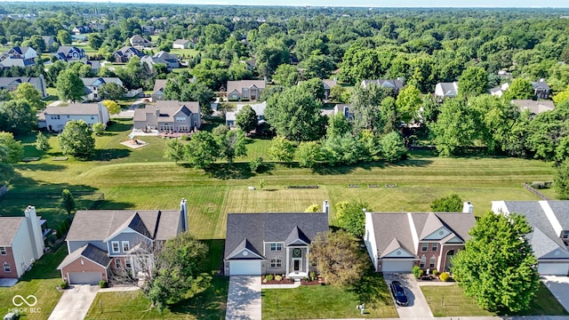 441 Viburnum Run, Westfield, IN 46074 - aerial perspective of suburban area