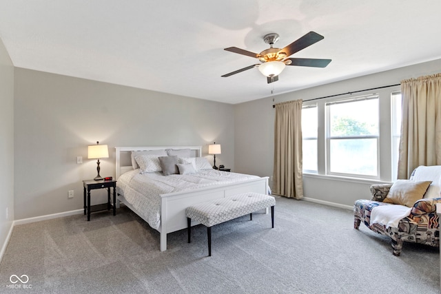 441 Viburnum Run, Westfield, IN 46074 - bedroom with carpet and ceiling fan