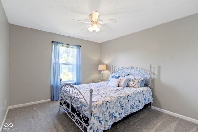 441 Viburnum Run, Westfield, IN 46074 - carpeted bedroom featuring baseboards and a ceiling fan
