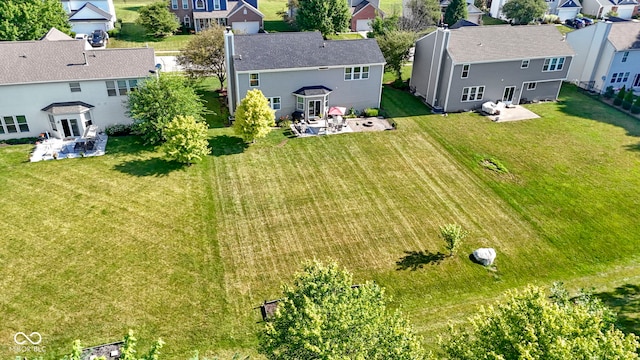 441 Viburnum Run, Westfield, IN 46074 - aerial perspective of suburban area