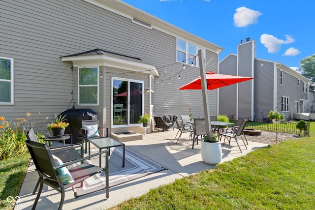 441 Viburnum Run, Westfield, IN 46074 - view of patio / terrace with grilling area