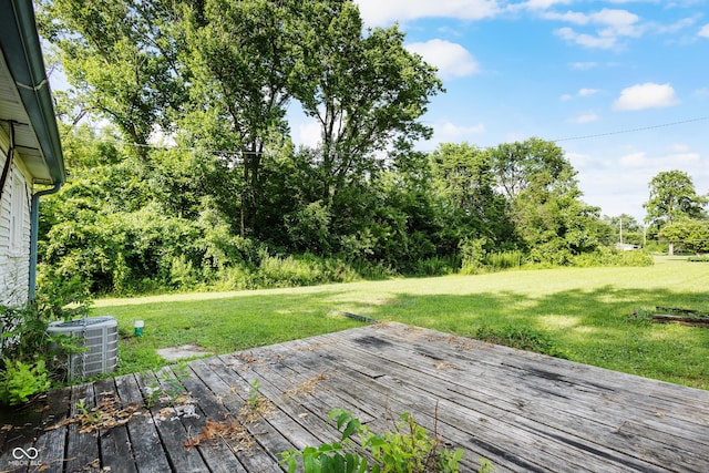 3945 N Ridgeview Dr, Indianapolis, IN 46226 - deck with a lawn