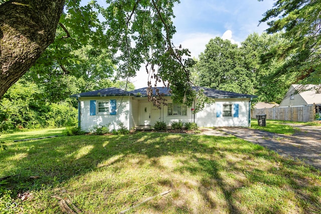 3945 N Ridgeview Dr, Indianapolis, IN 46226 - view of ranch-style home