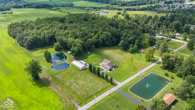 606 S Grange Hall Rd, Hanover, IN 47243 - drone / aerial view of a large body of water