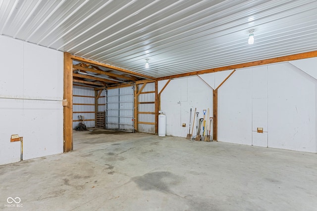 606 S Grange Hall Rd, Hanover, IN 47243 - view of garage