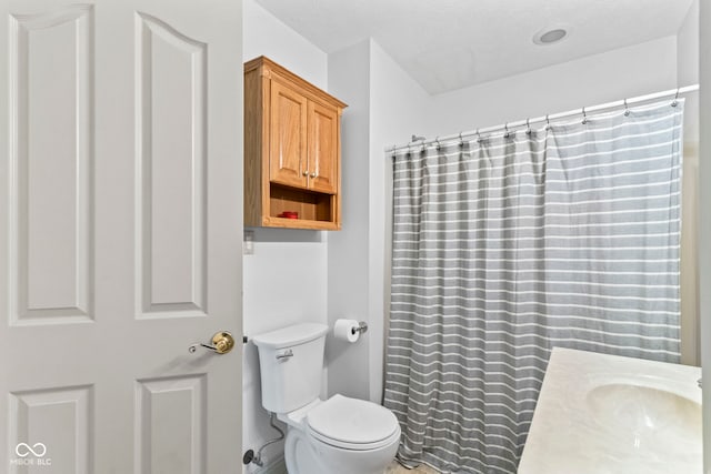 606 S Grange Hall Rd, Hanover, IN 47243 - full bathroom with vanity and a shower with curtain