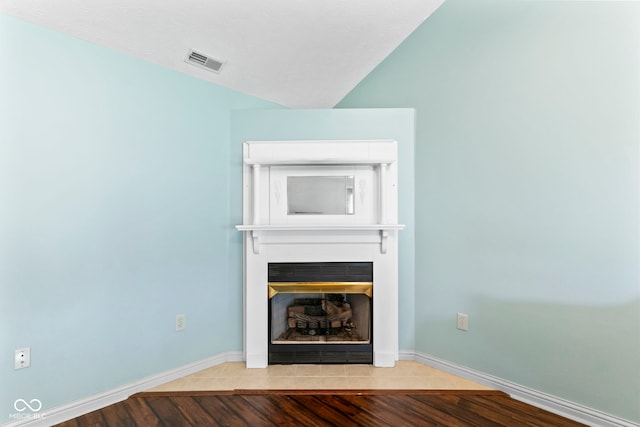 606 S Grange Hall Rd, Hanover, IN 47243 - detailed view of a fireplace and wood finished floors