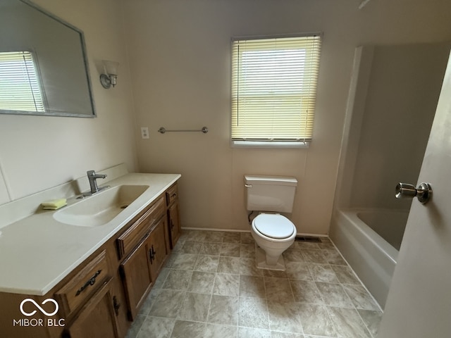 1048 S Burlington Dr, Muncie, IN 47302 - full bath with vanity and toilet