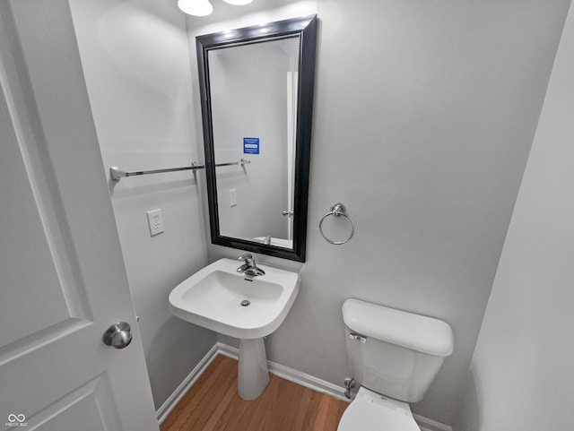 12089 Red Hawk Dr, Fishers, IN 46037 - half bathroom with wood finished floors and baseboards