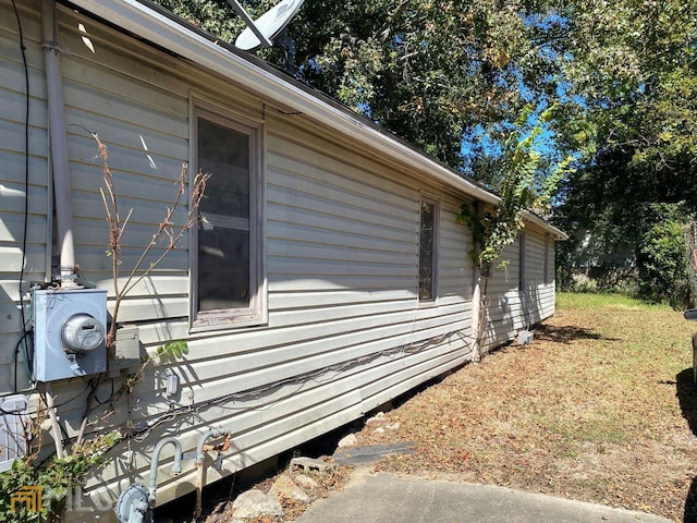 view of property exterior