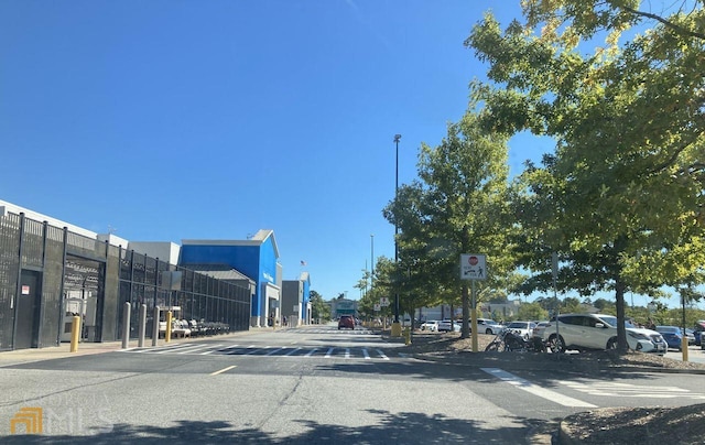 view of road