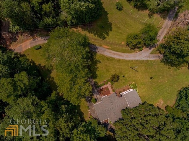 view of birds eye view of property