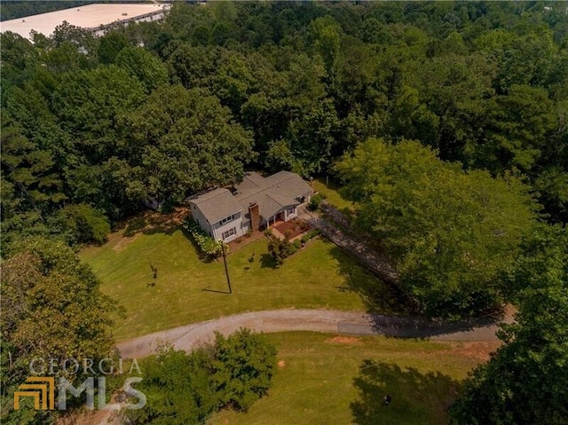 view of birds eye view of property