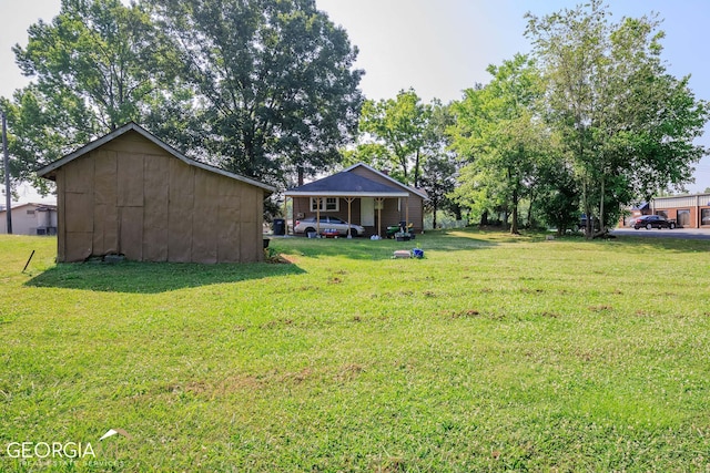 view of yard