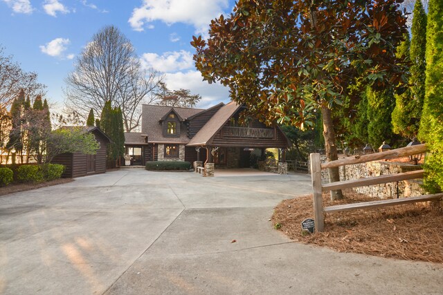 686 Lake Dr, Morganton, GA 30560 - view of front of house