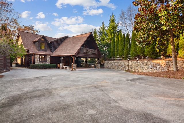 686 Lake Dr, Morganton, GA 30560 - view of cabin