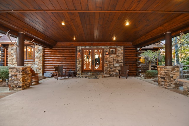 686 Lake Dr, Morganton, GA 30560 - view of patio