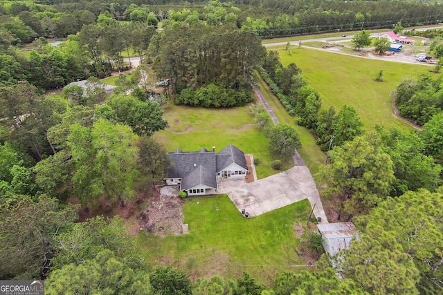 view of birds eye view of property