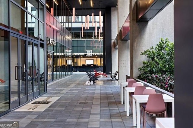 view of building lobby