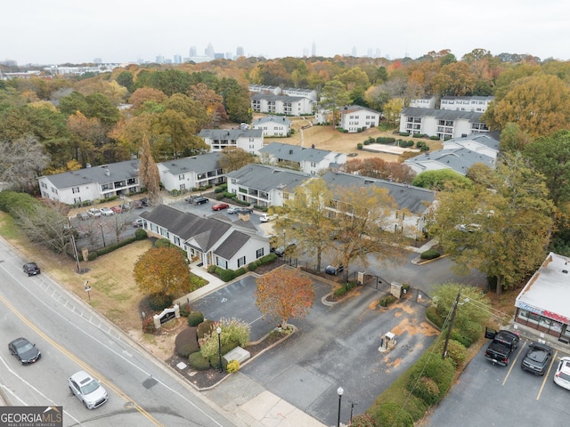 view of drone / aerial view