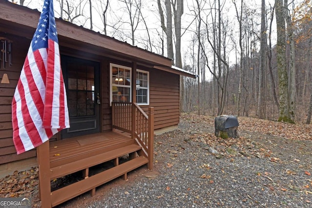 view of shed / structure