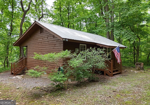 view of shed / structure