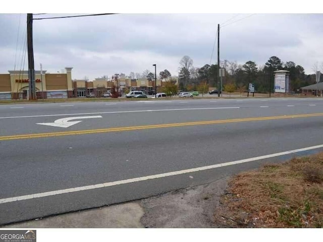 view of road