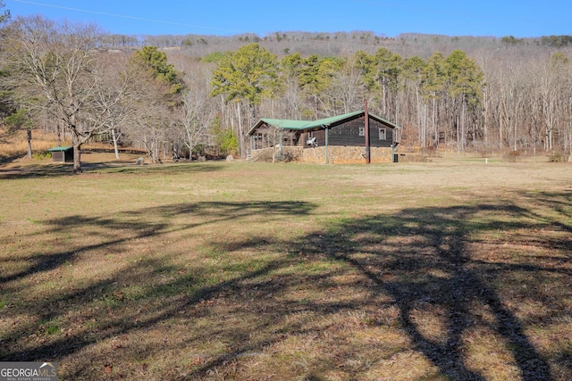 view of yard