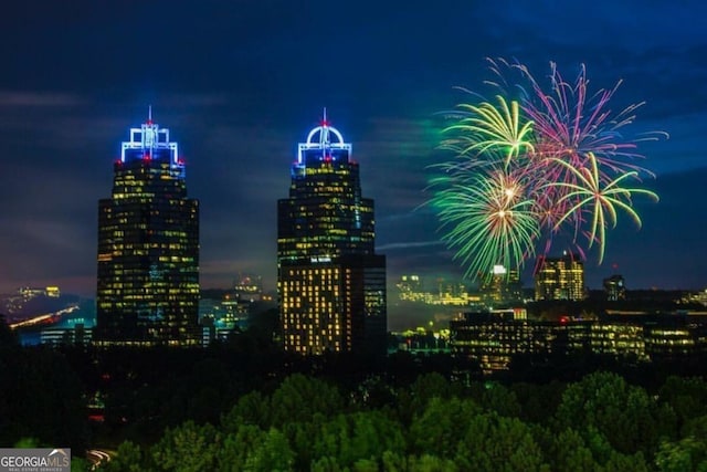 318 Sandy Springs Cir Unit 160, Sandy Springs, GA 30328 - city view featuring a view of city lights