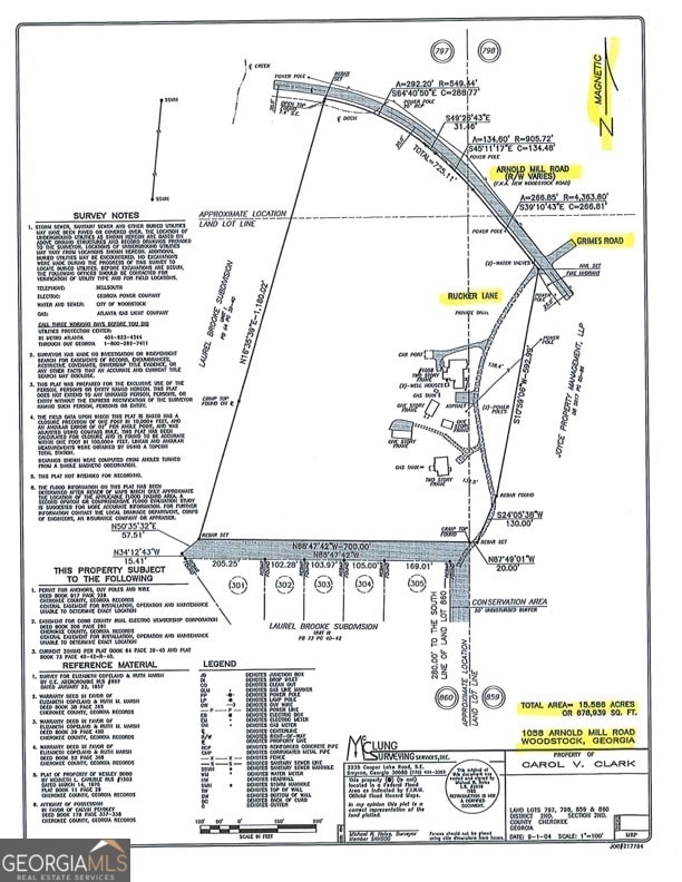 1058 Arnold Mill Rd, Woodstock GA, 30188 land for sale