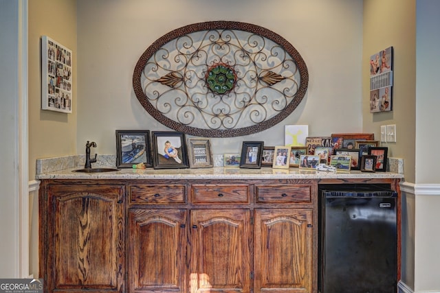 bar with sink