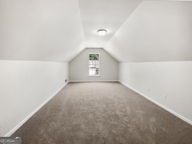 338 Hunterian Pl, Newnan, GA 30265 - bonus room featuring lofted ceiling, carpet flooring, and baseboards