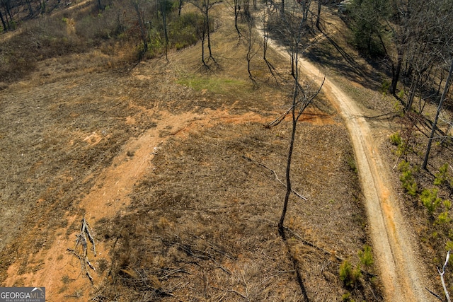 view of aerial view