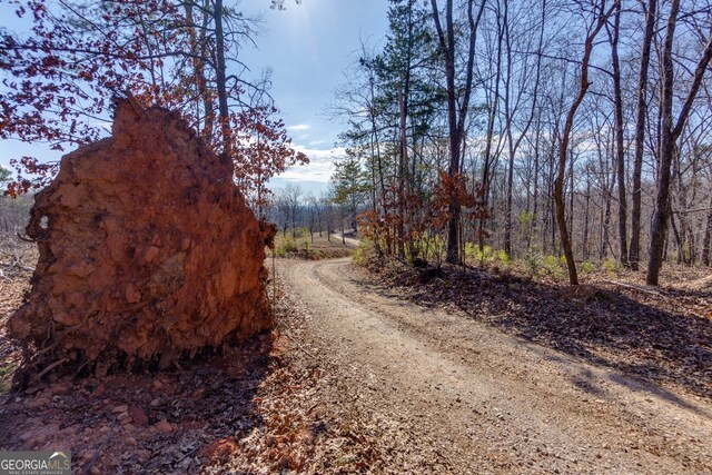 view of road