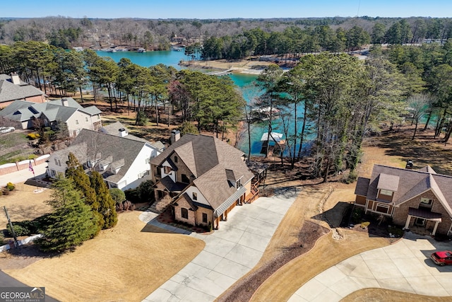 view of birds eye view of property